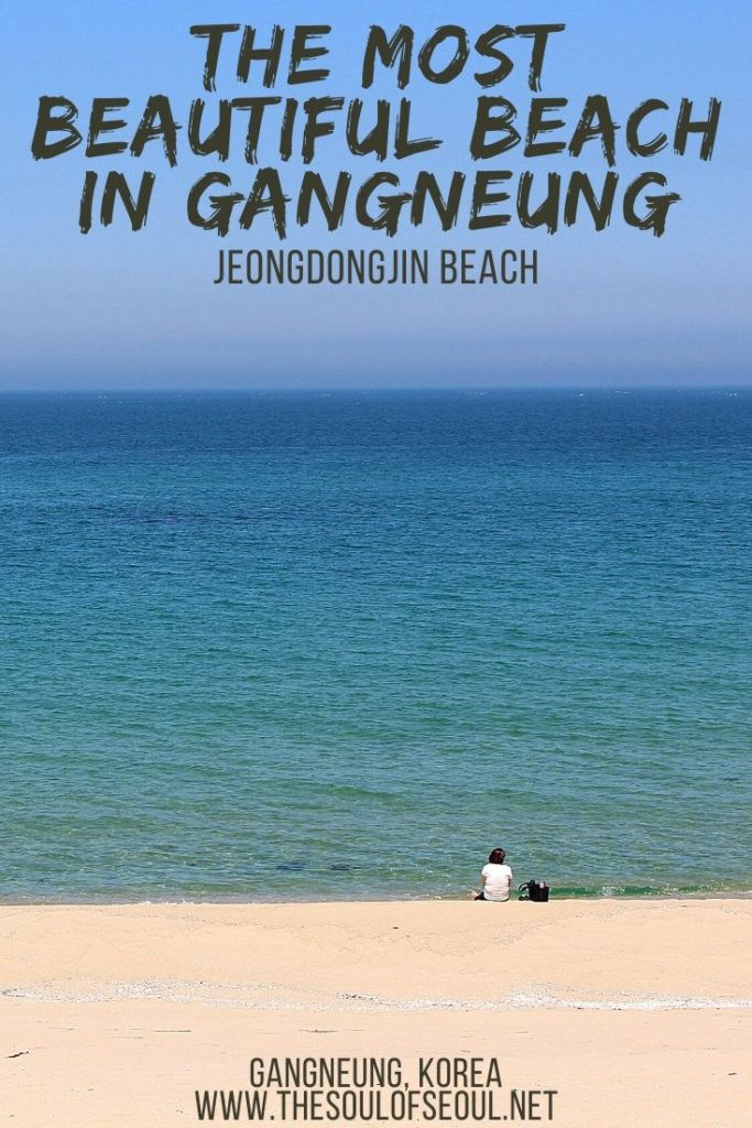 Bãi biển Jeongdongjin: Điểm đến hấp dẫn tại Gangneung, Hàn Quốc