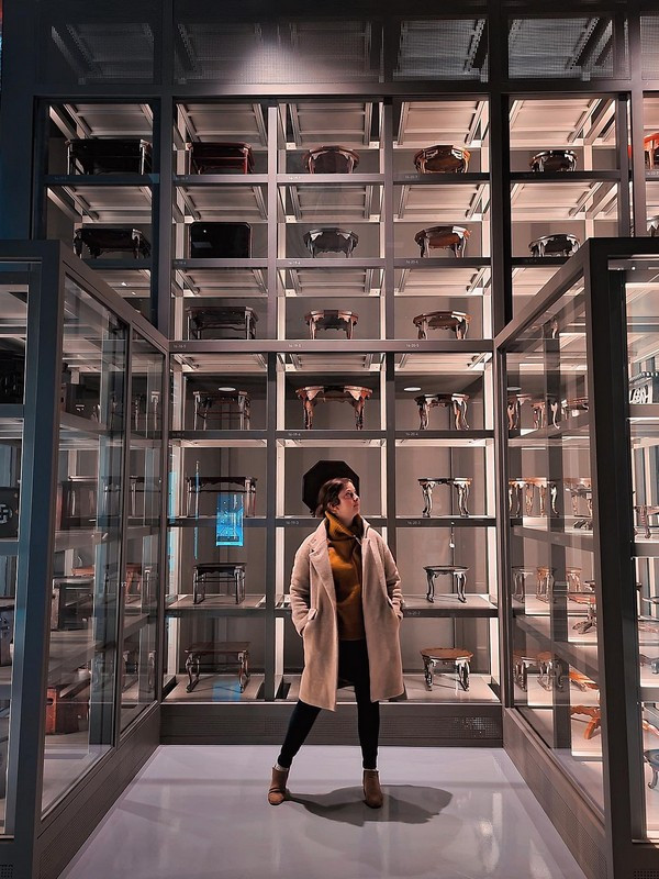 Bên ngoài Bảo tàng Dân gian Quốc gia Hàn Quốc Paju