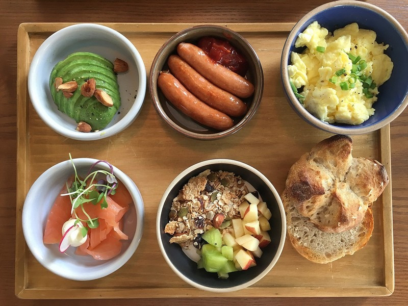 Brunch tại Grain, Yeonnam-dong, Hongdae, Seoul, Hàn Quốc