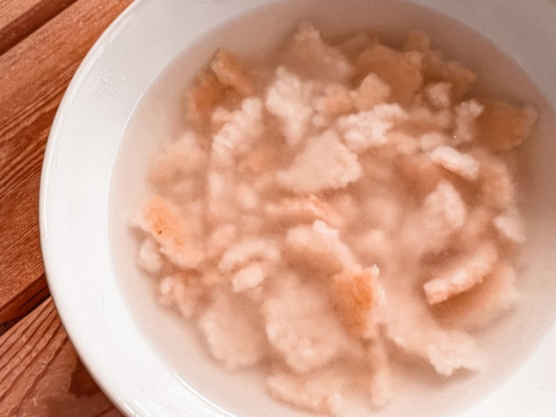 Cơm cháy Nurungji (누룽지) và nước dùng