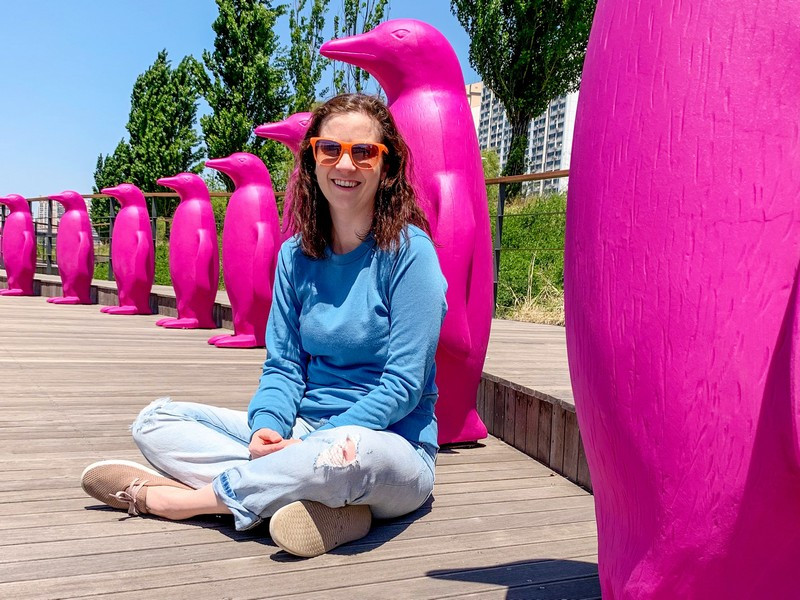 Công viên Ichon ven sông Hàn, Seoul, Hàn Quốc