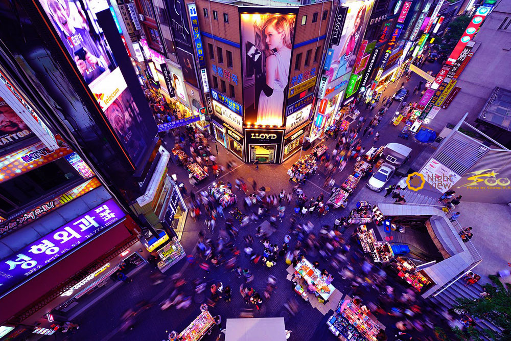 Địa điểm mua sắm lớn nhất Seoul.