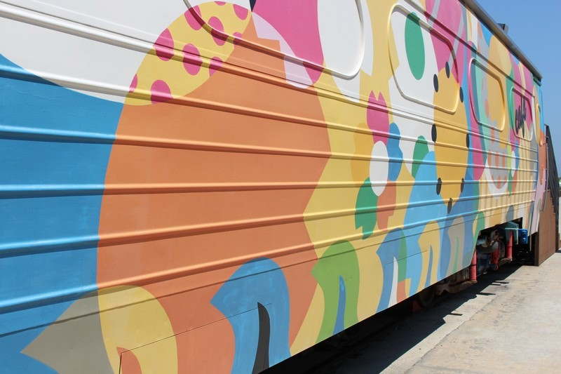 Đường ray xe đạp tại Jeongdongjin, Gangneung, Hàn Quốc