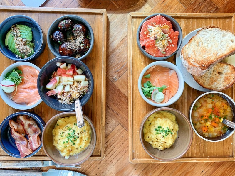 Món ăn tại Grain, Yeonnam-dong, Seoul, Hàn Quốc
