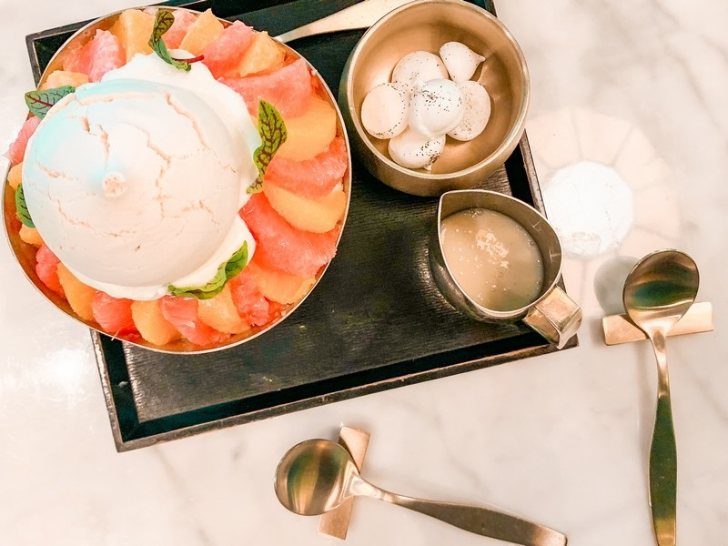 Món Bingsu tại Four Seasons Seoul