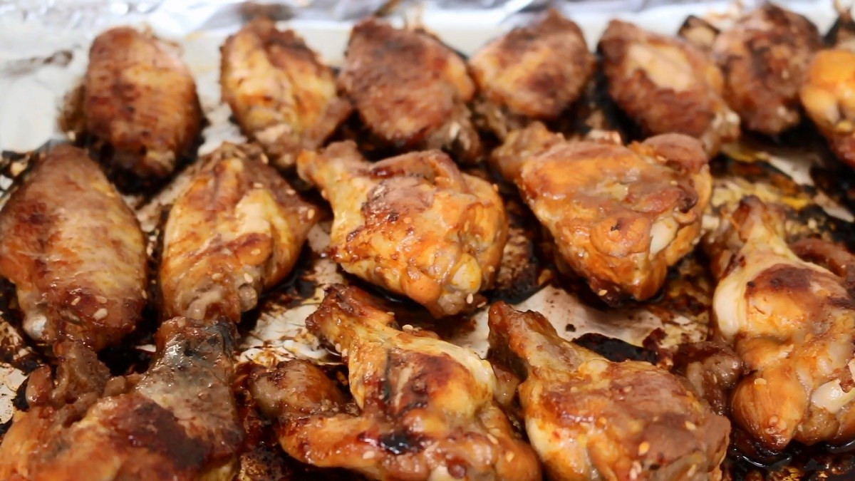 Món Nongjim dak (gà nướng) Hàn Quốc