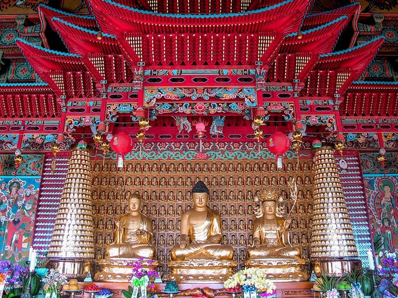 Một góc nhìn khác từ núi Sanbangsan, đảo Jeju, Hàn Quốc