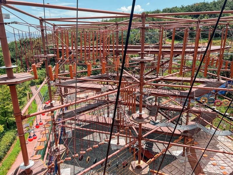 Một góc nhìn từ trên cao của Gaya Theme Park