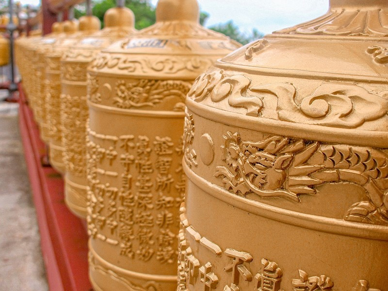 Núi Sanbangsan nhìn từ xa, đảo Jeju, Hàn Quốc