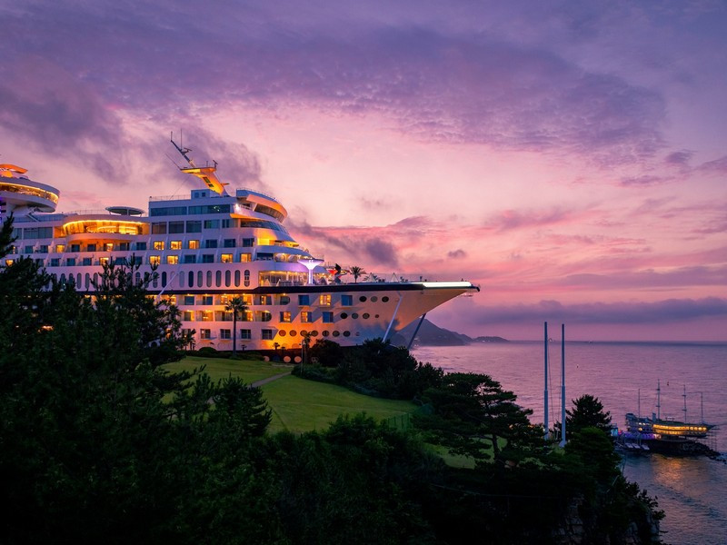 Sun Cruise Resort tại Jeongdongjin, Gangneung, Hàn Quốc