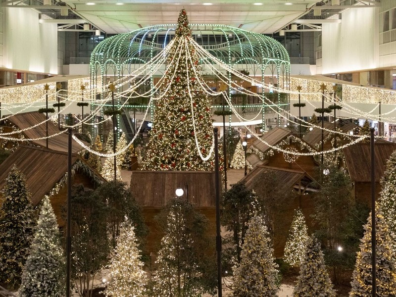 The Hyundai Seoul, Đèn Giáng Sinh tại Seoul, Hàn Quốc