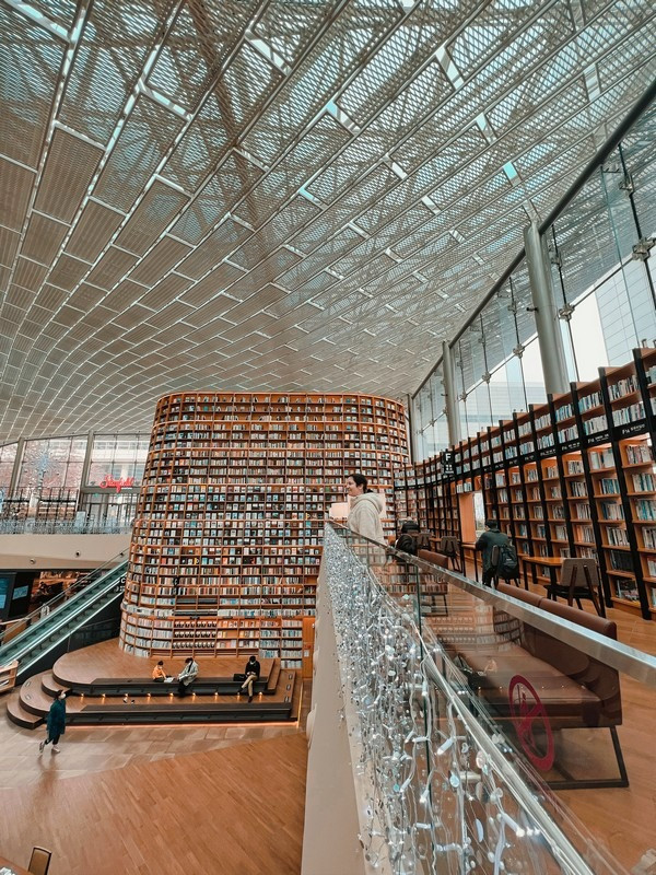Thư viện Starfield, Starfield COEX Mall, Gangnam, Seoul, Hàn Quốc