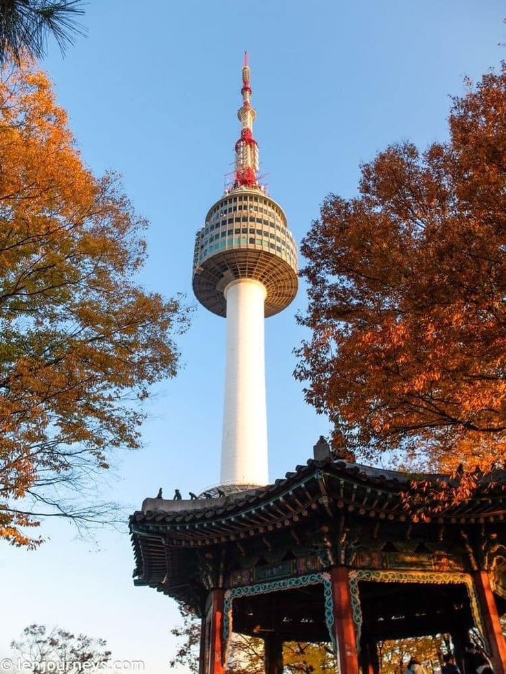 Toàn cảnh thành phố từ Tháp N Seoul